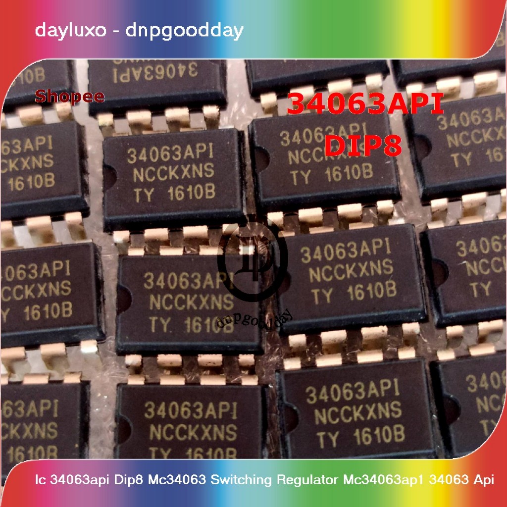 ic 34063api dip8 mc34063 switching regulator mc34063ap1 34063 api