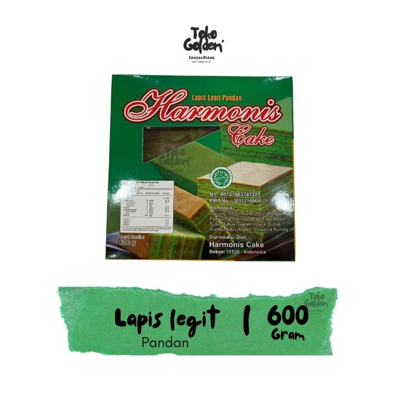 

Harmonis - Lapis Legit Pandan