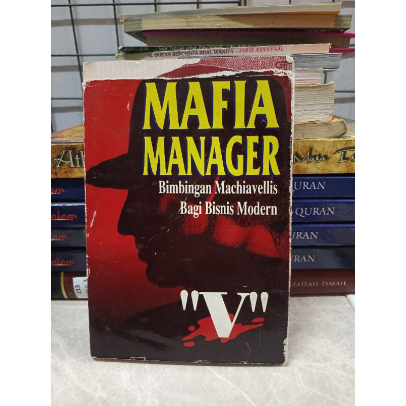Buku Mafia Manager ORIGINAL Bimbingan Machiavellis Bagi Bisnis Modern
