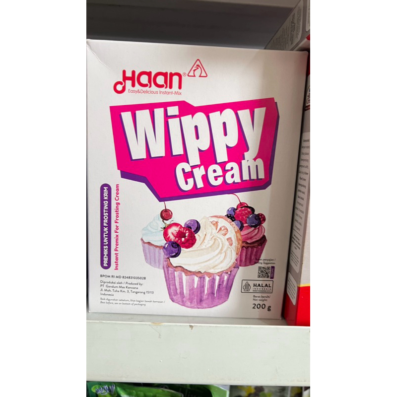 

wippy cream 200 gr dus