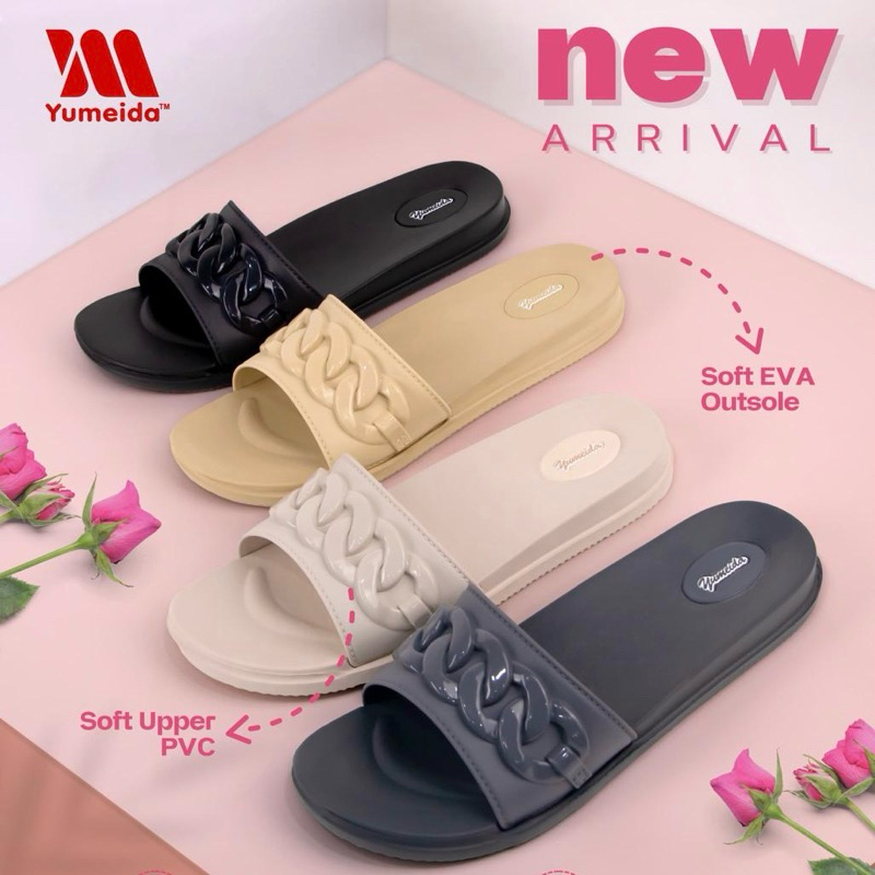 ZORAE | YUMEIDA SANDAL KARET WANITA | SANDAL CEWEK