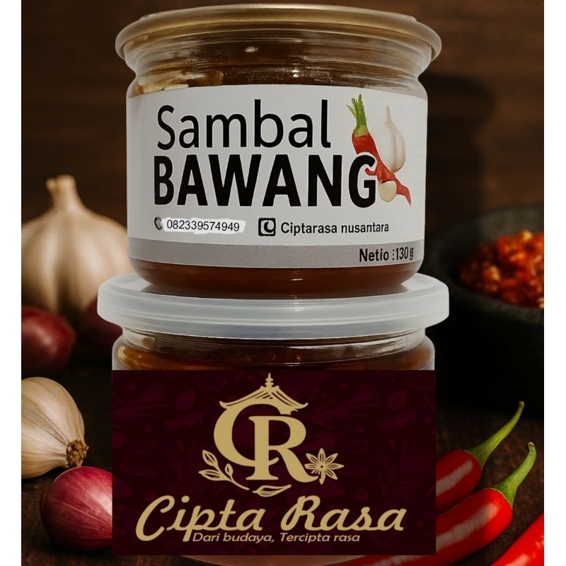 

Cipta rasa - Sambal Bawang 150g