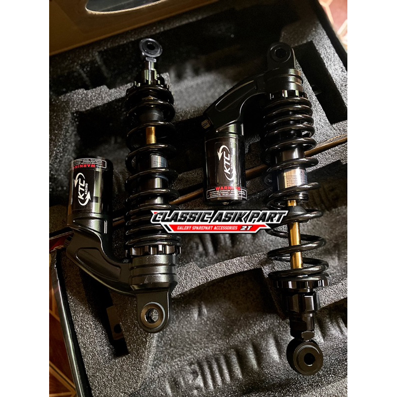 SHOCK SOK TABUNG HITAM AS GOLD MODEL KTC EVO SERIES RX KING NMAX AEROX CB GL