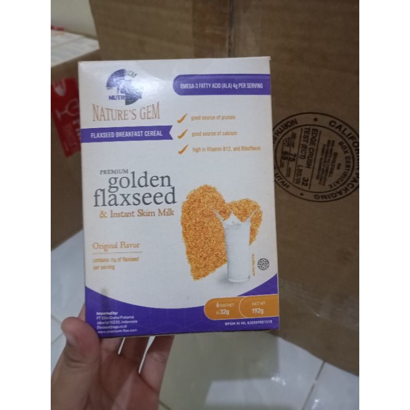 

Nature's Gem Golden Flaxseed & Instant Skim Milk