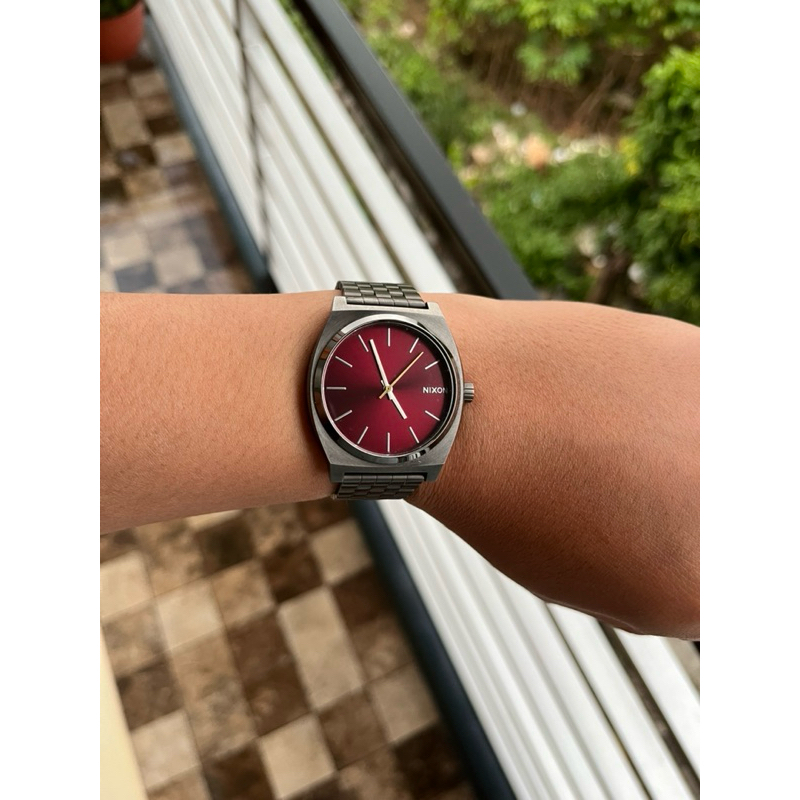 Nixon Time Teller Minimal Gunmetal