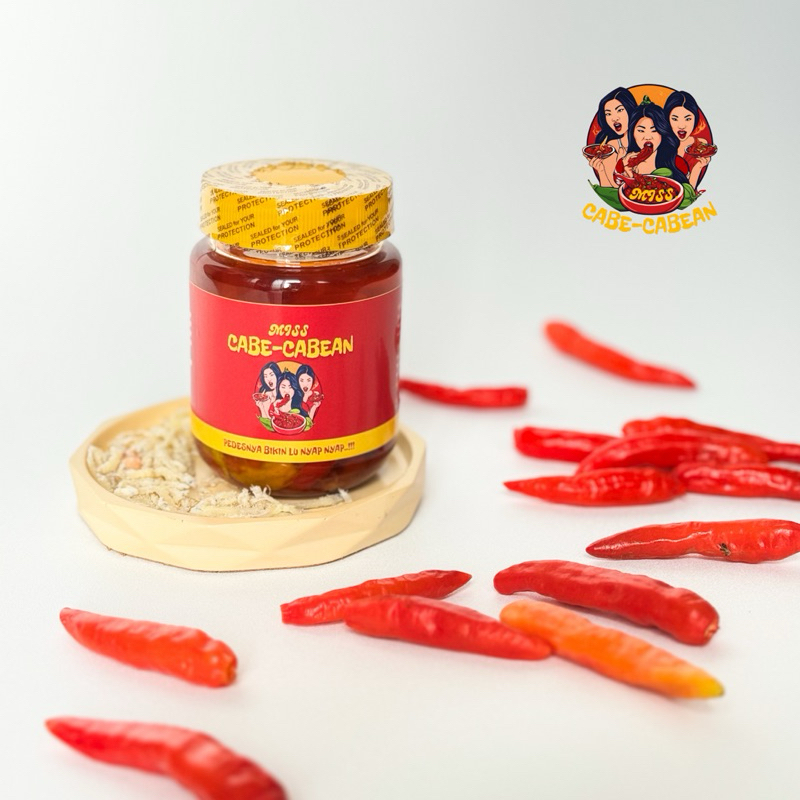 

Miss Cabe Cabean - Sambel Gebrak Teri 200gr