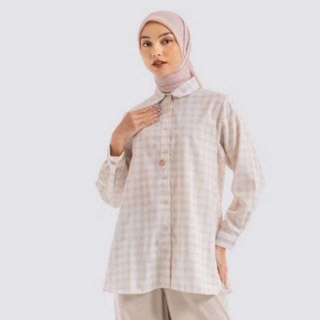 Preloved good condition Ria miranda RM naima shirt size M