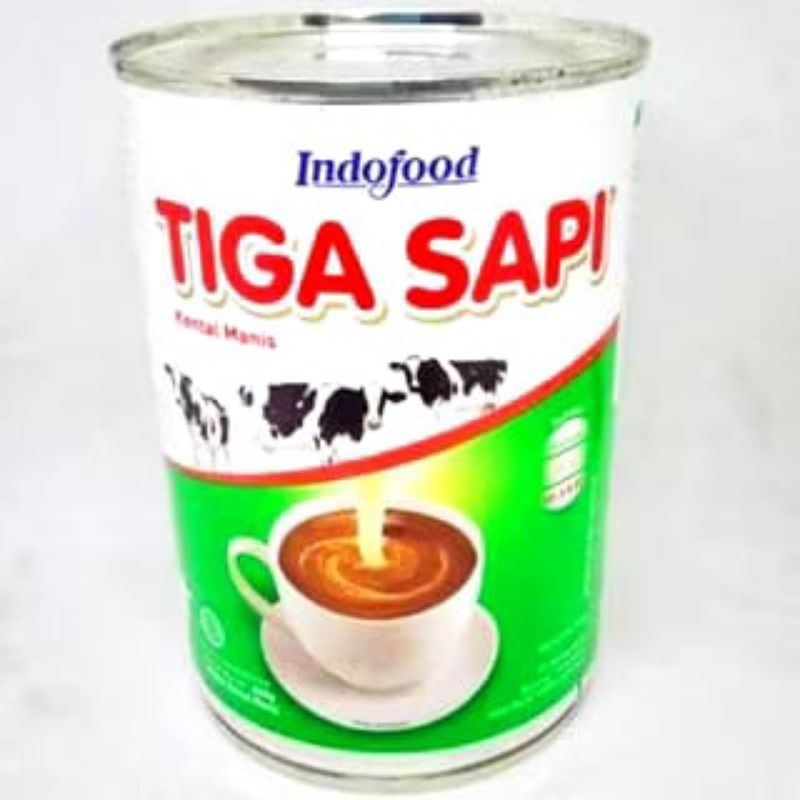 

Tiga sapi kaleng 490gram