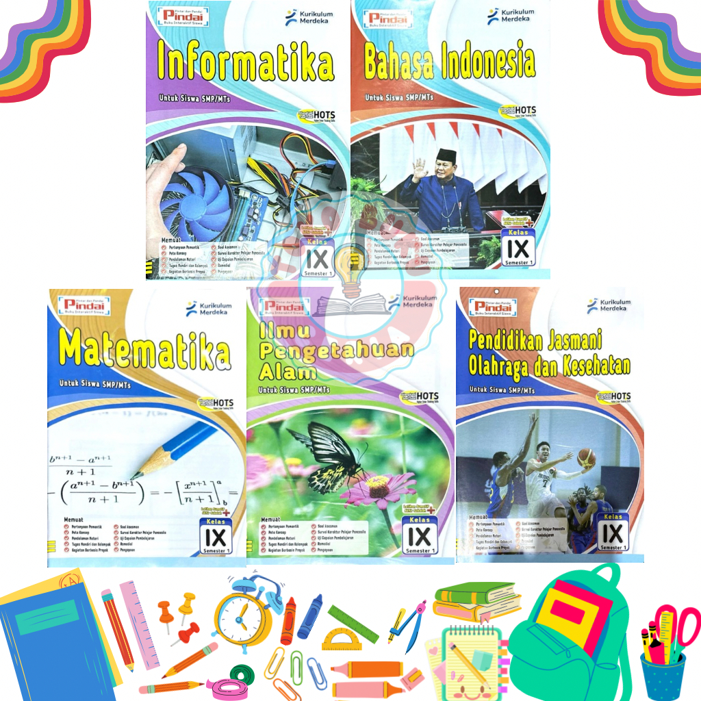 LKS Pindai Kelas 9 SMP/MTS Semester 1 Kurikulum Merdeka
