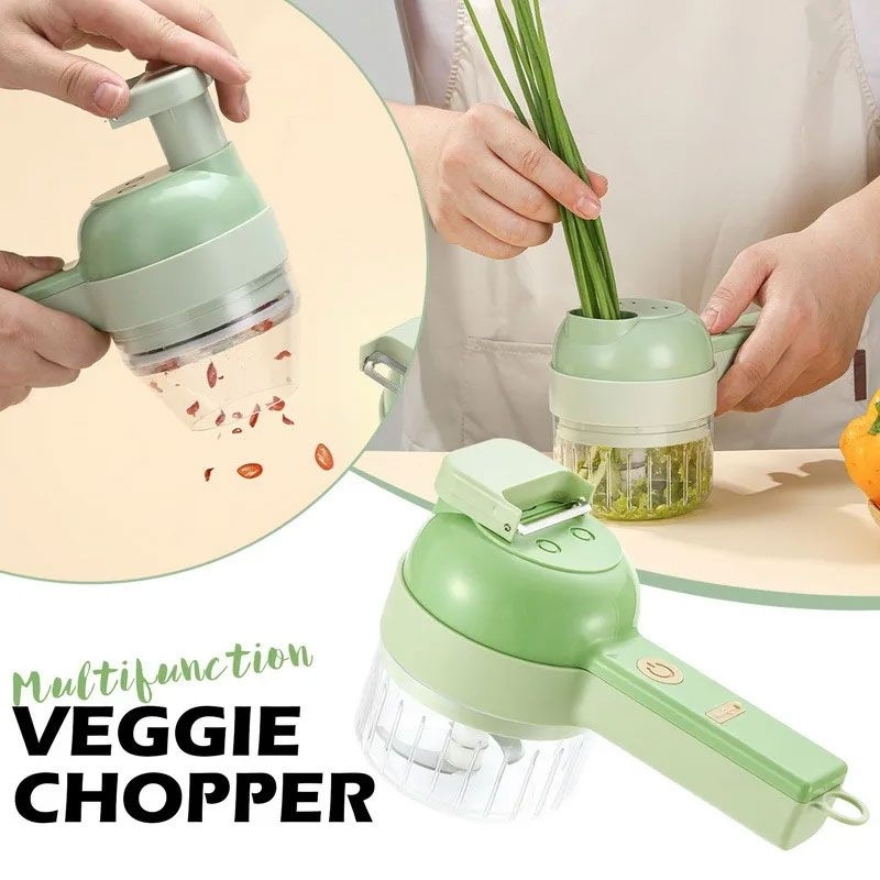Pemotong Sayur Elektrik Food Veggie Chopper Portable