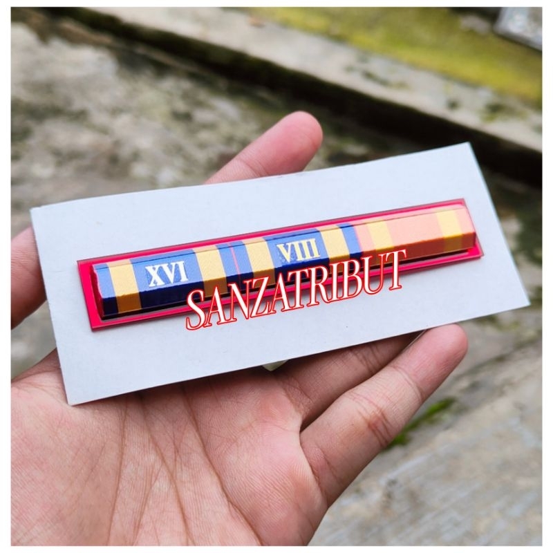 Satya Lencana PDH Polri 8 16 Tahun Ksatria Bhayangkara Set Promo Terbaru