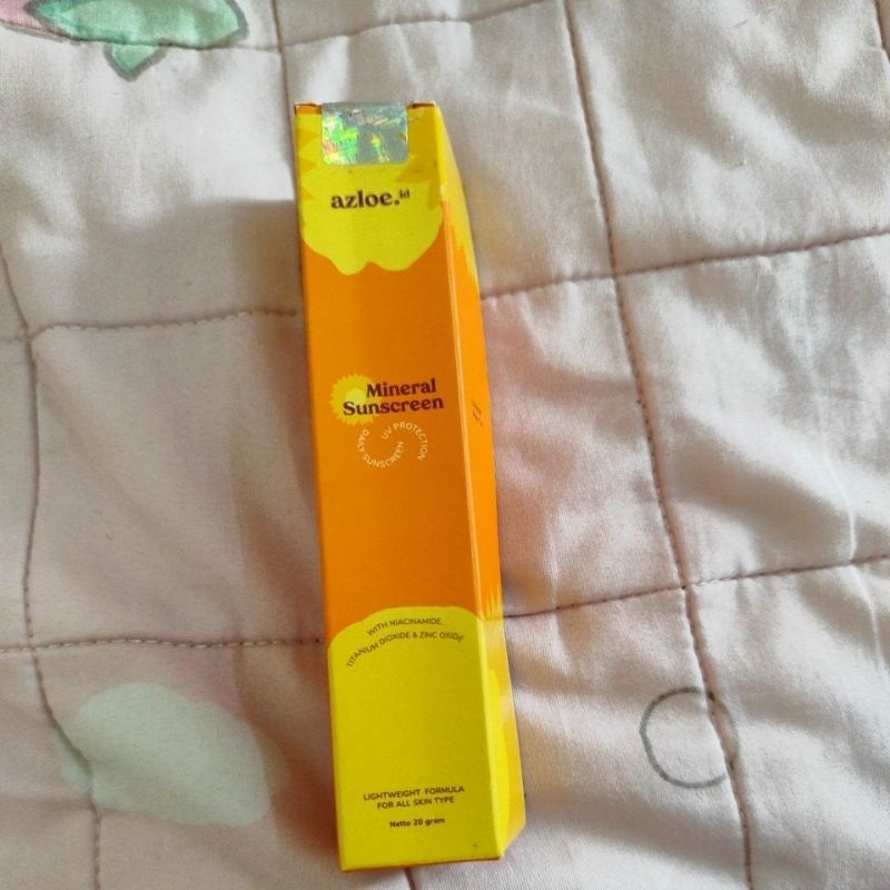 azloe mineral sunscreen 20gr