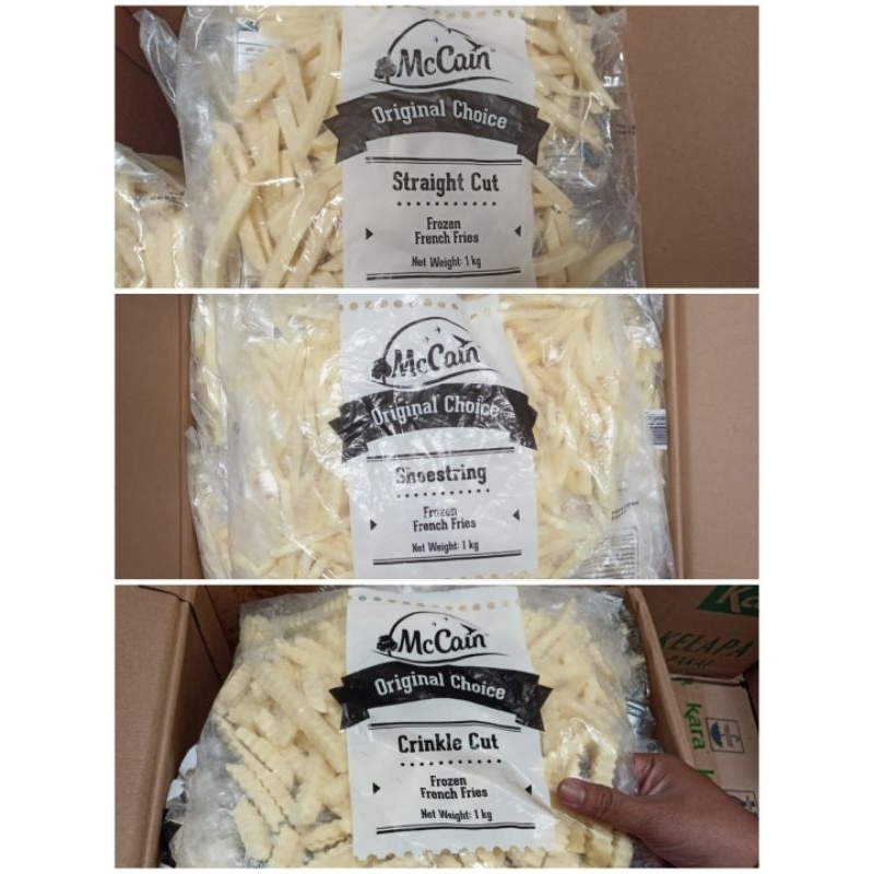 

Kentang French Fries Gogo Mc Cain 1 kg