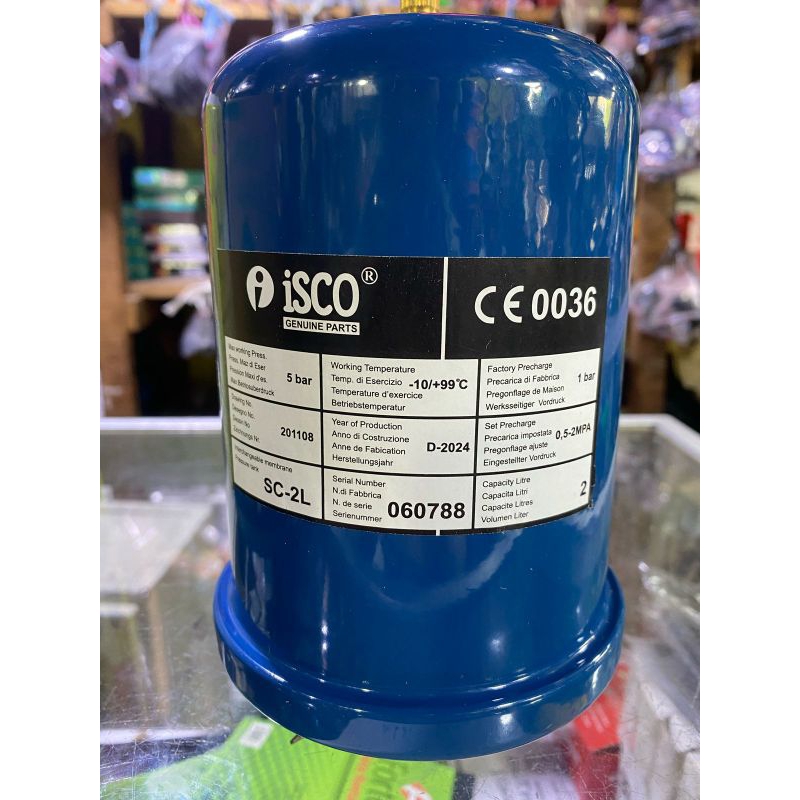 TABUNG MESIN AIR iSCO GENUIEN PART PRESSURE TANK SC-2L