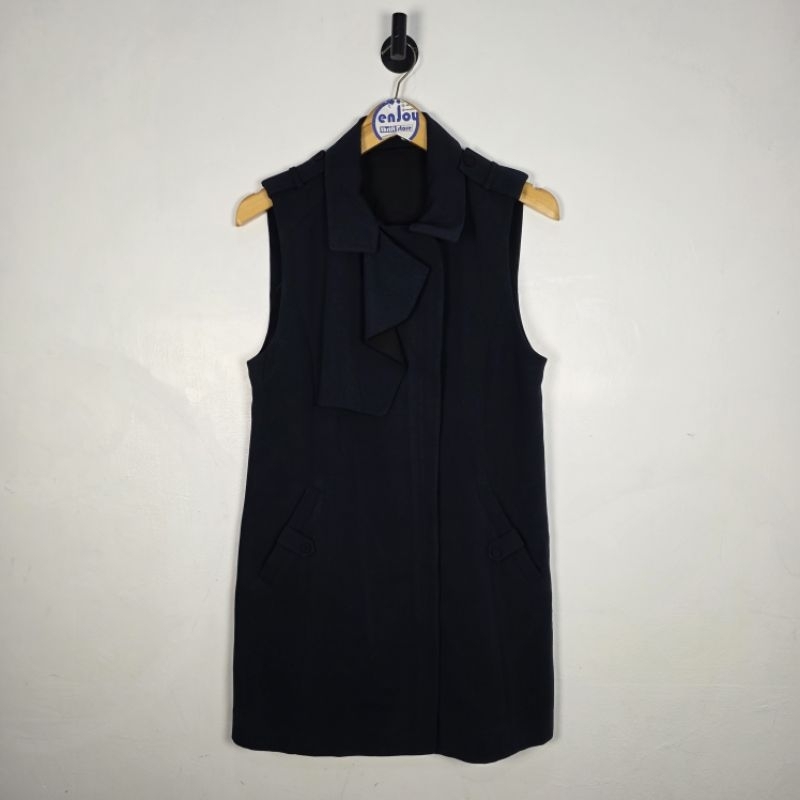 vest rompi casual work kerja outer panjang wanita cewek fashion second preloved