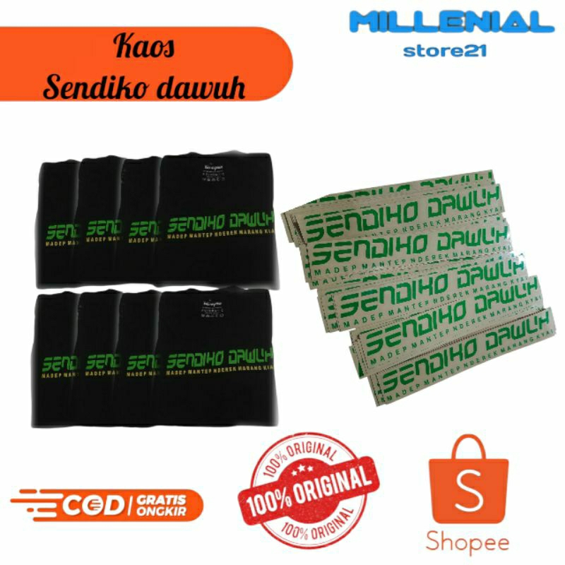 KAOS SENDIKO DAWUH ORIGINAL