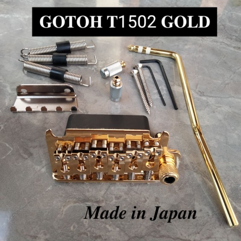 Tremolo Gotoh T1502 Gold Japan tremolo Gotoh gold GOTOH T1502