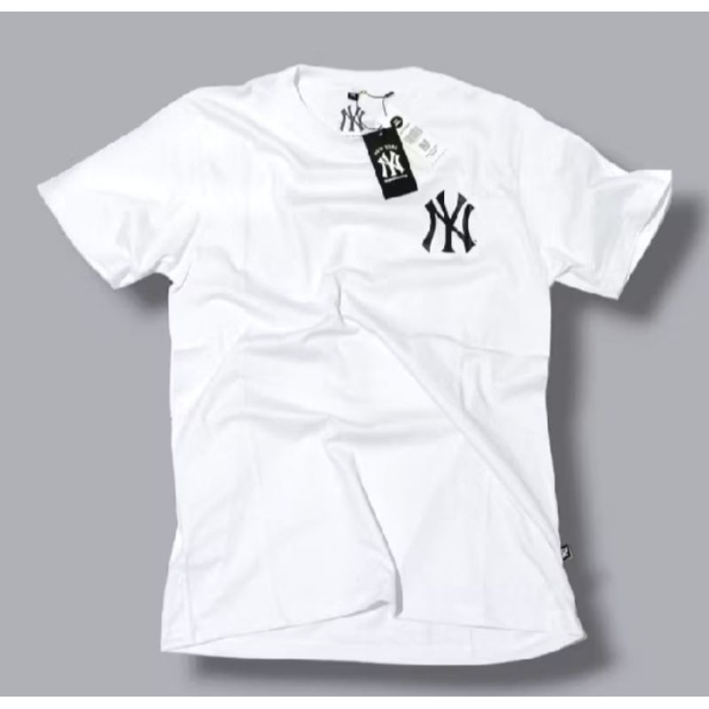 Kaos Distro Original Desain NY T-Shirt Import Keren Lengan Pendek Atasan Dewasa Pria Wanita
