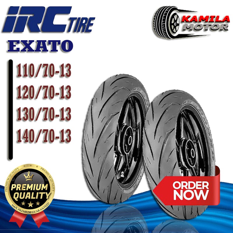 BAN MATIC TUBELESS ORIGINAL IRC NMAX 110/70-13 S/D 140/70-13