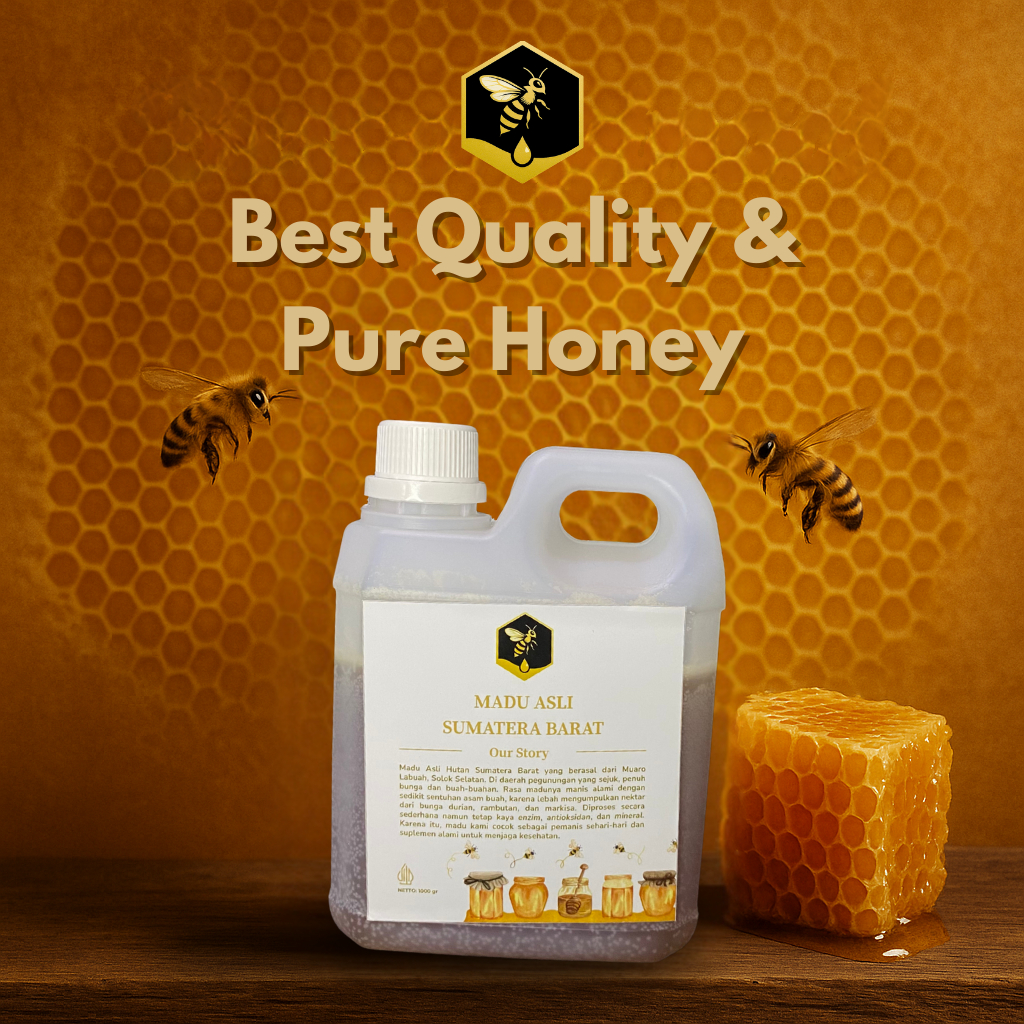 

Madu Hutan Asli 1kg – Madu Sumatera Barat Murni | Untuk Daya Tahan Tubuh & Kesehatan
