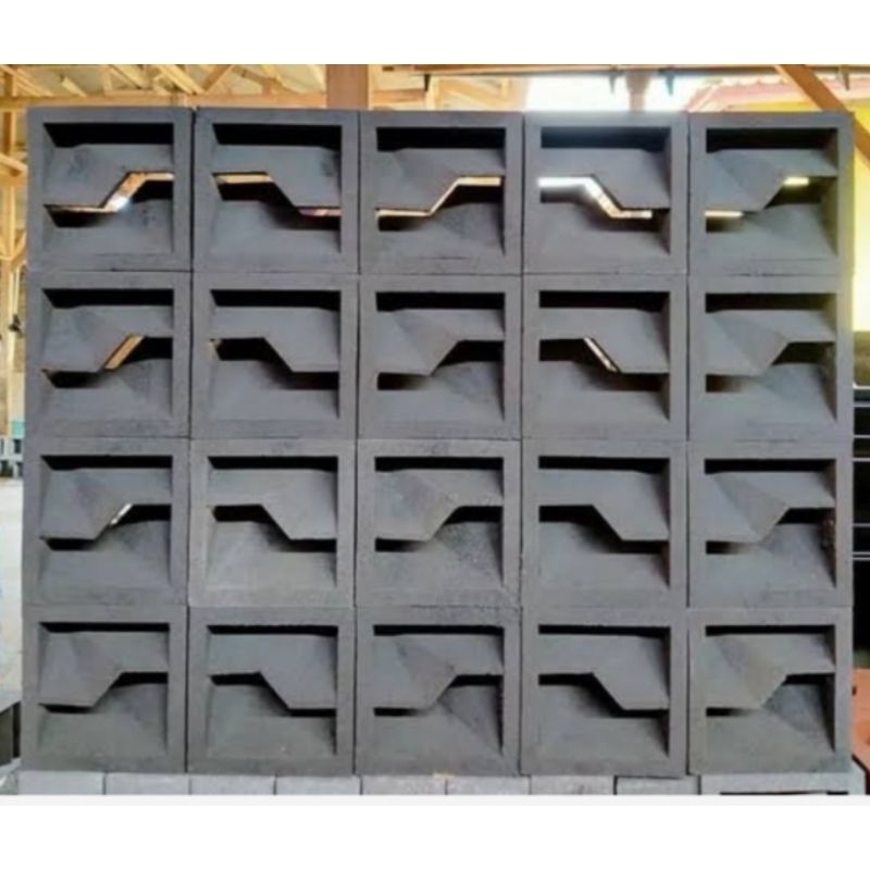 roster beton / loster minimalis ventilasi udara