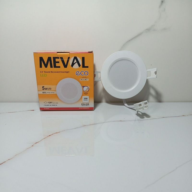 LAMPU LED DOWNLIGHT MEVAL 2,5 INCH 5 WATT WARNA KUNING