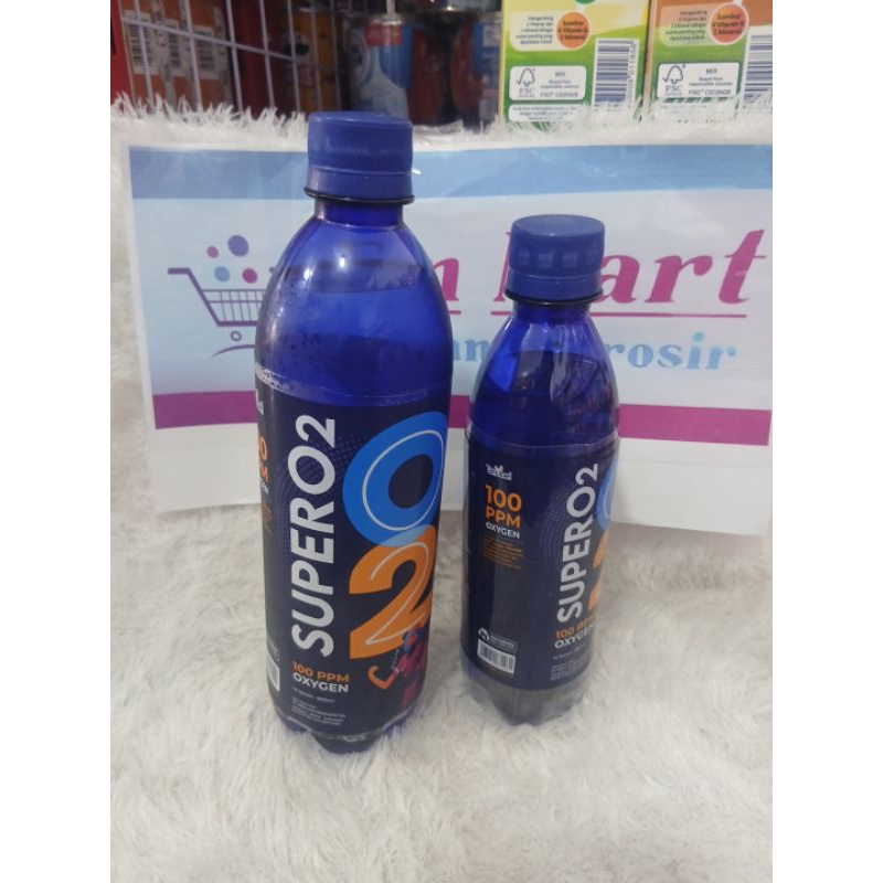 

Super O² adalah air minum kemasan dengan kandungan oksigen yang lebih tinggi dari air mineral biasa, yaitu 100 mg/l. Diproses dengan teknologi Jerman untuk menjaga oksigen tetap larut dalam air. Botolnya berwarna biru tua untuk melindungi oksigen