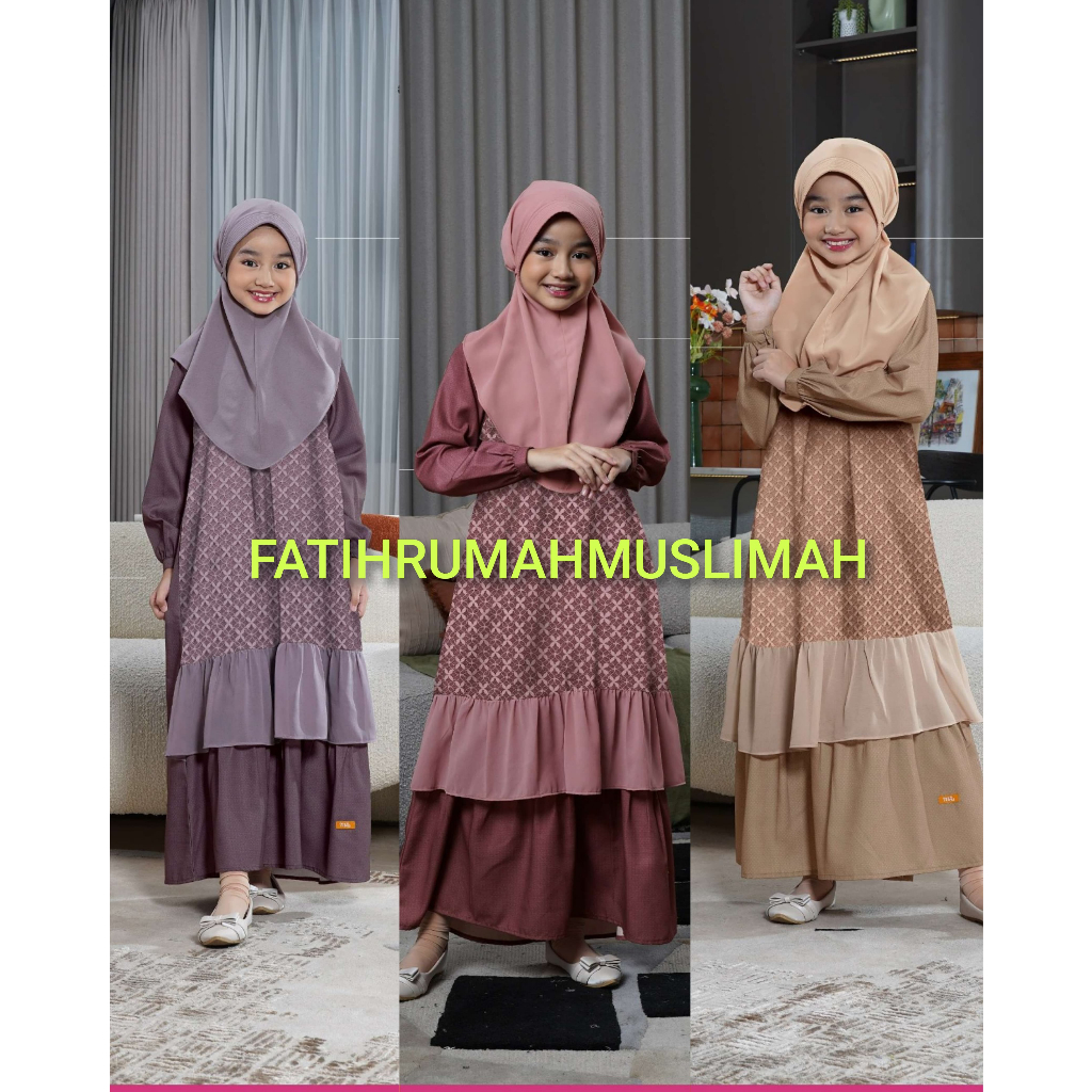 NEW / TERBARU / NIBRAS / GAMIS ANAK / GAMIS ANAK NIBRAS / GAMIS / RAIA GAMIS ANAK / RAIA GAMIS ANAK 