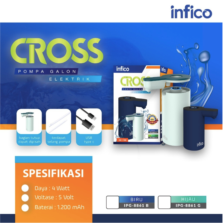 POMPA AIR GALON LISTRIK / POMPA AIR GALON