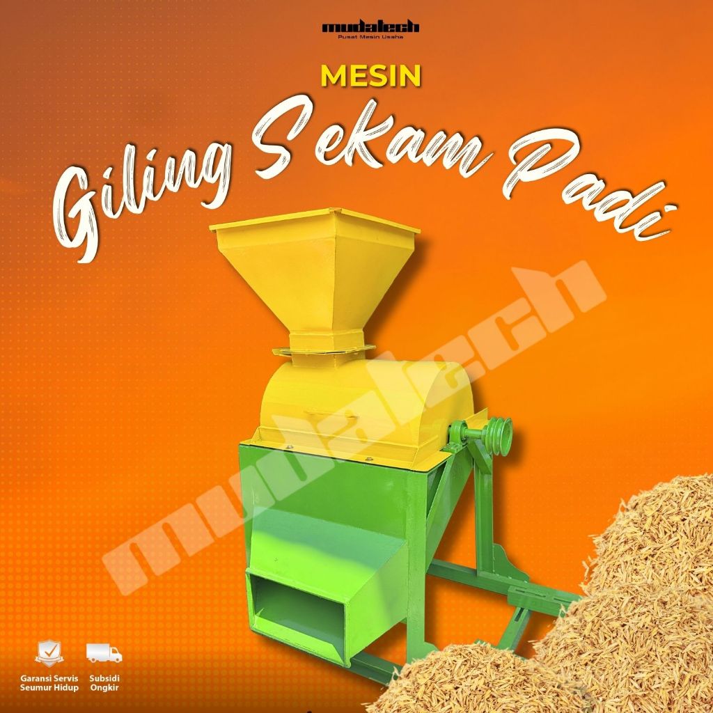 Mesin Giling Sekam Padi Mesin Penggiling Sekam Padi Penepung Sekam Padi
