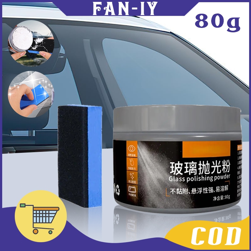 Penghilang Bersih Jamur Kaca Mobil - Penglihatan Mengemudi Lebih Baik - Cerium Oxide Obat Poles Tida