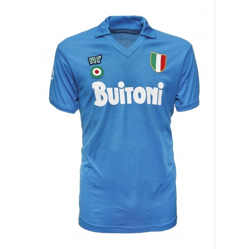 Jersey Bola Napoli Retro 1988 Full Printing