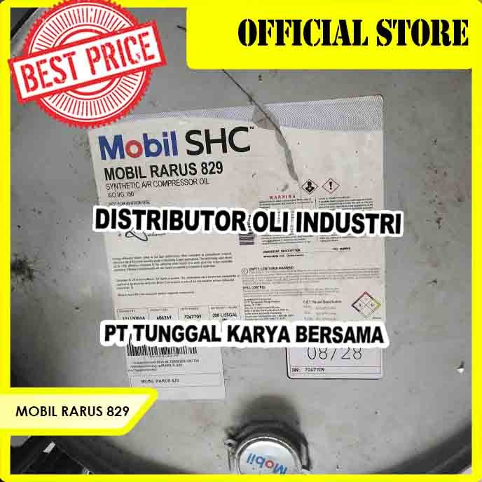 MOBIL RARUS 829 ( Synthetic Oil - Drum - ISO VG 150 )