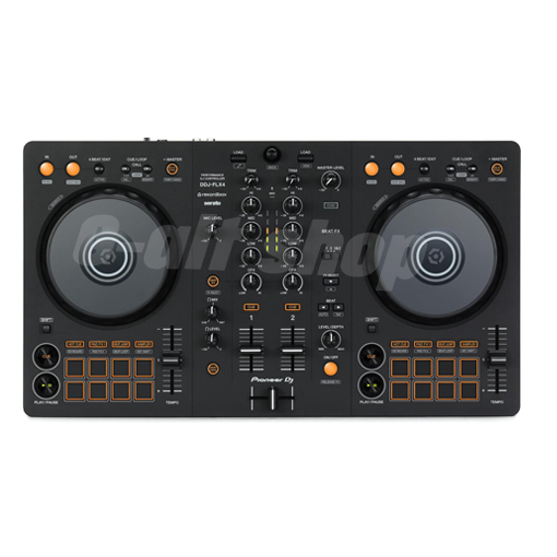 Pioneer DJ DDJ-FLX4 2-deck Rekordbox and Serato DJ Controller
