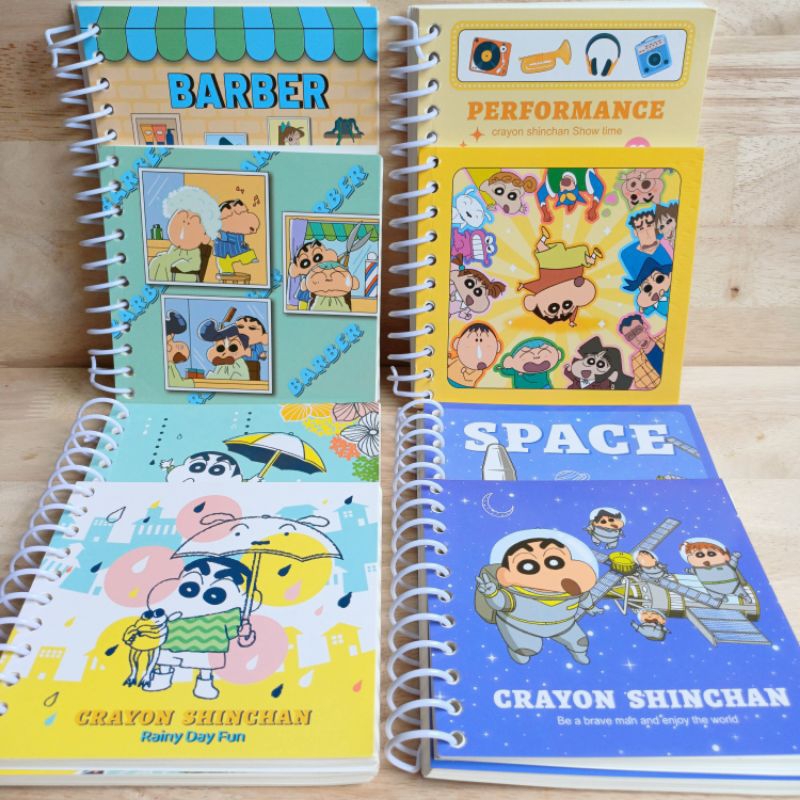

Buku tulis notebook Shinchan 2in1 License L316