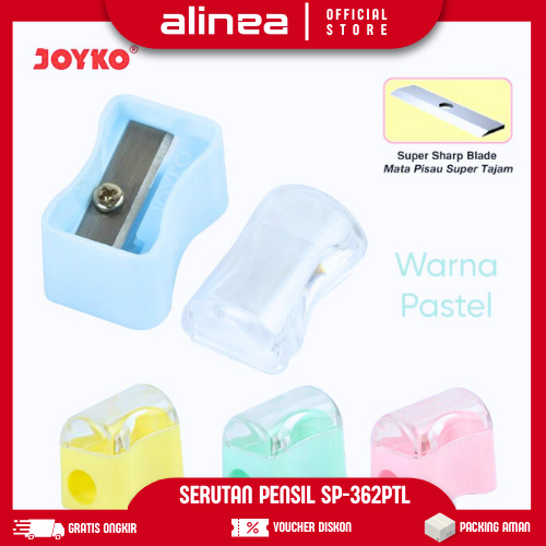 

Serutan Pensil Murah Mata Pisau Tajam Serutan Joyko Pencil Sharpener SP-362PTL