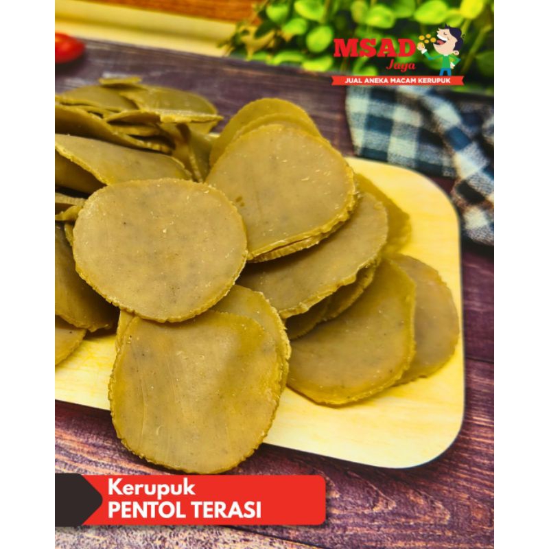 

kerupuk Pentol Terasi / Puli Terasi / Puli Tepung