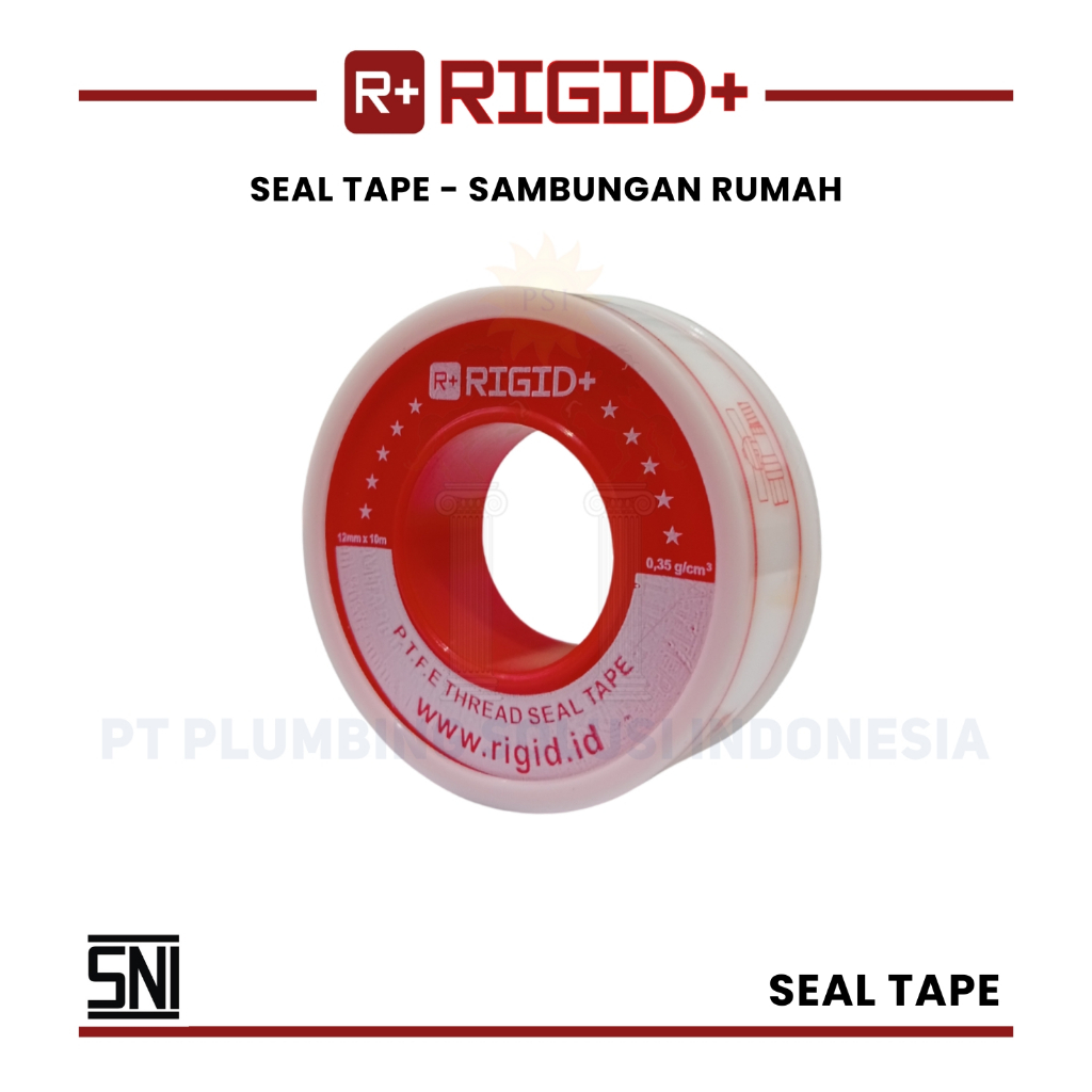 Rigid+ Seal Tape 1/2 Inch 10 Meter