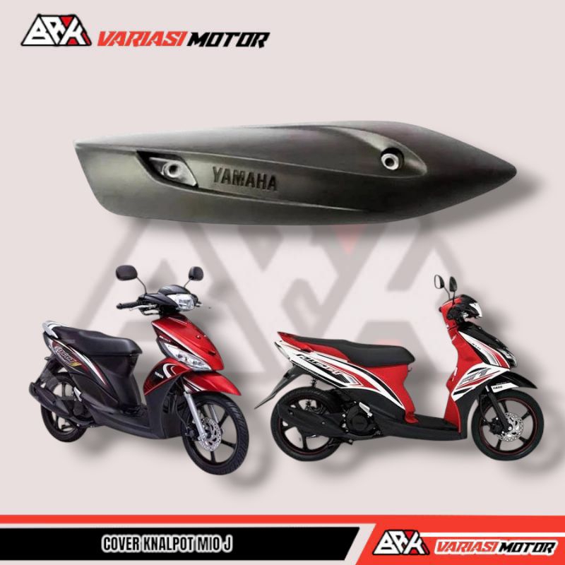 Cover Knalpot Mio J Mio GT Tutup Knalpot Mio J Tameng Knalpot Mio J