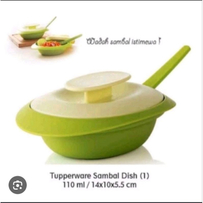 Tupperware Blossom Sambal Dish Tempat Sambal