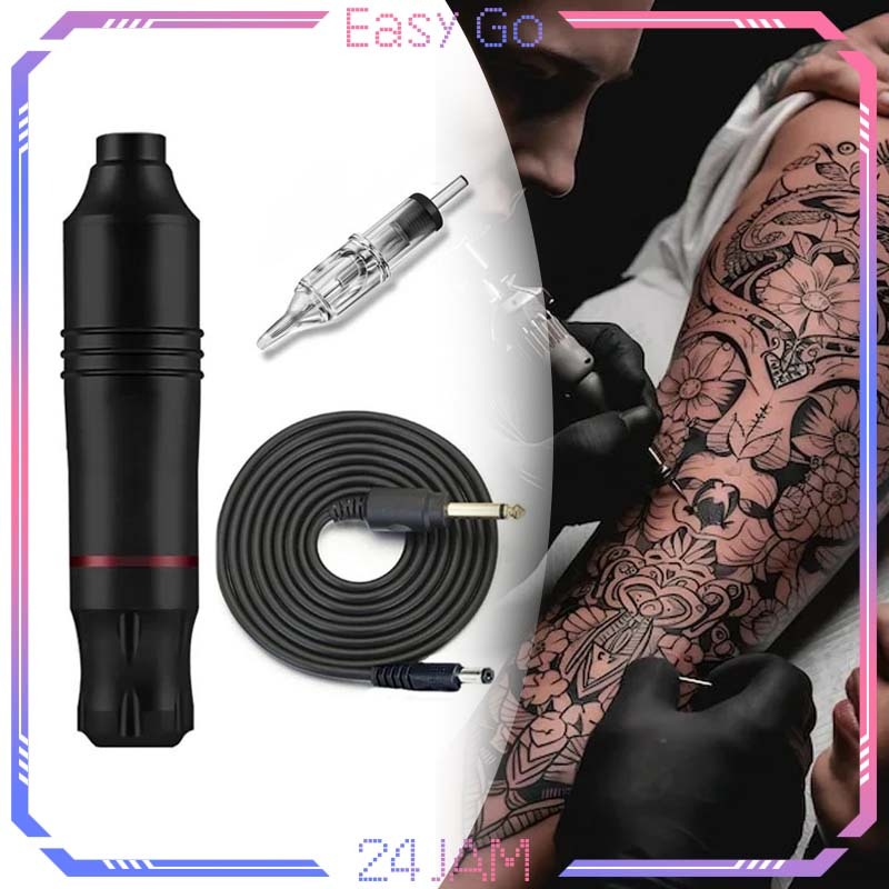 Lengkap Alat Tato Mesin Tattoo Pen Rotary Pena Tato Mesin Tato Rotary Pen Mesin Tatto Pen Rotary