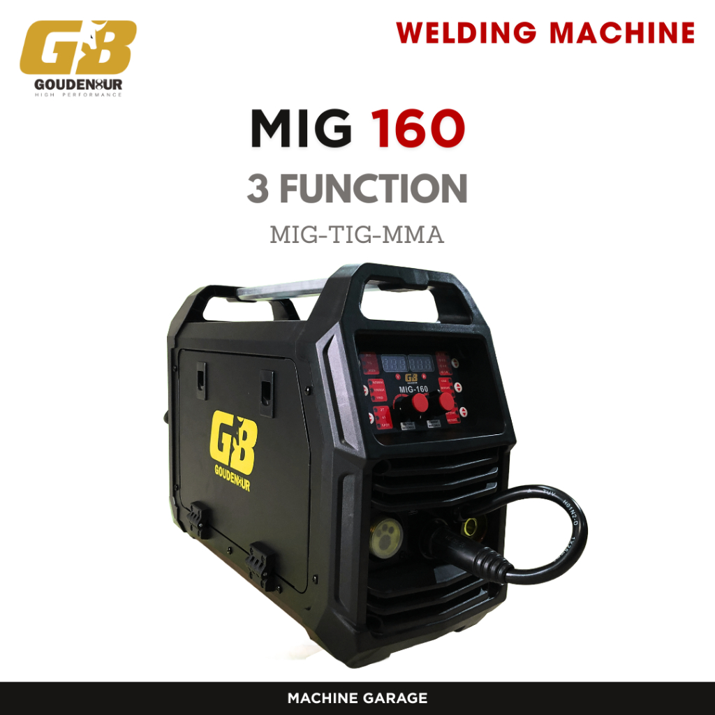 Mesin Las MIG 160 GB 3 in 1 tanpa co2 atau dengan gas