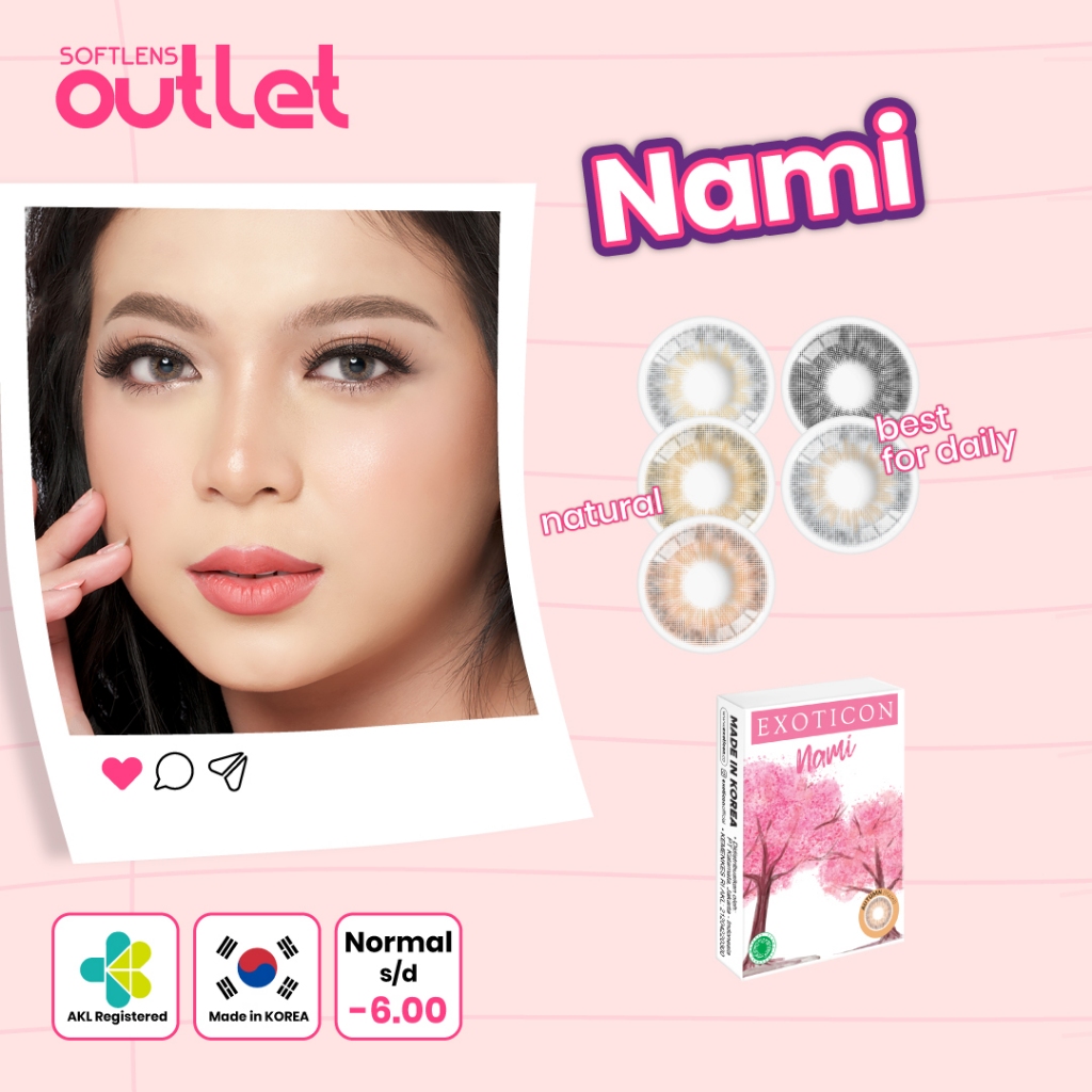 Softlens Nami Varian Winter | Spring | Strom | Summer | Autumn By Exoticon - Softlens Outlet