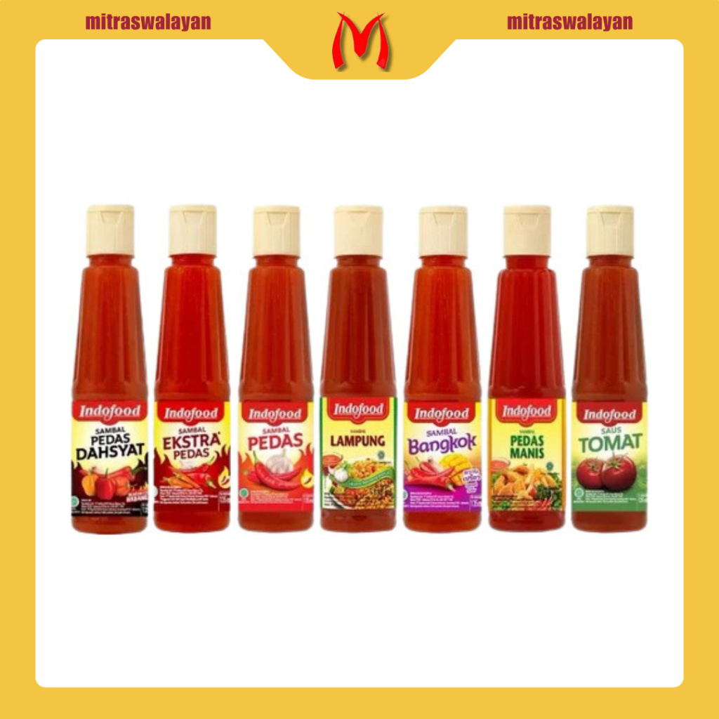 

INDOFOOD Saus Sambal Kemasan Botol 135 ml