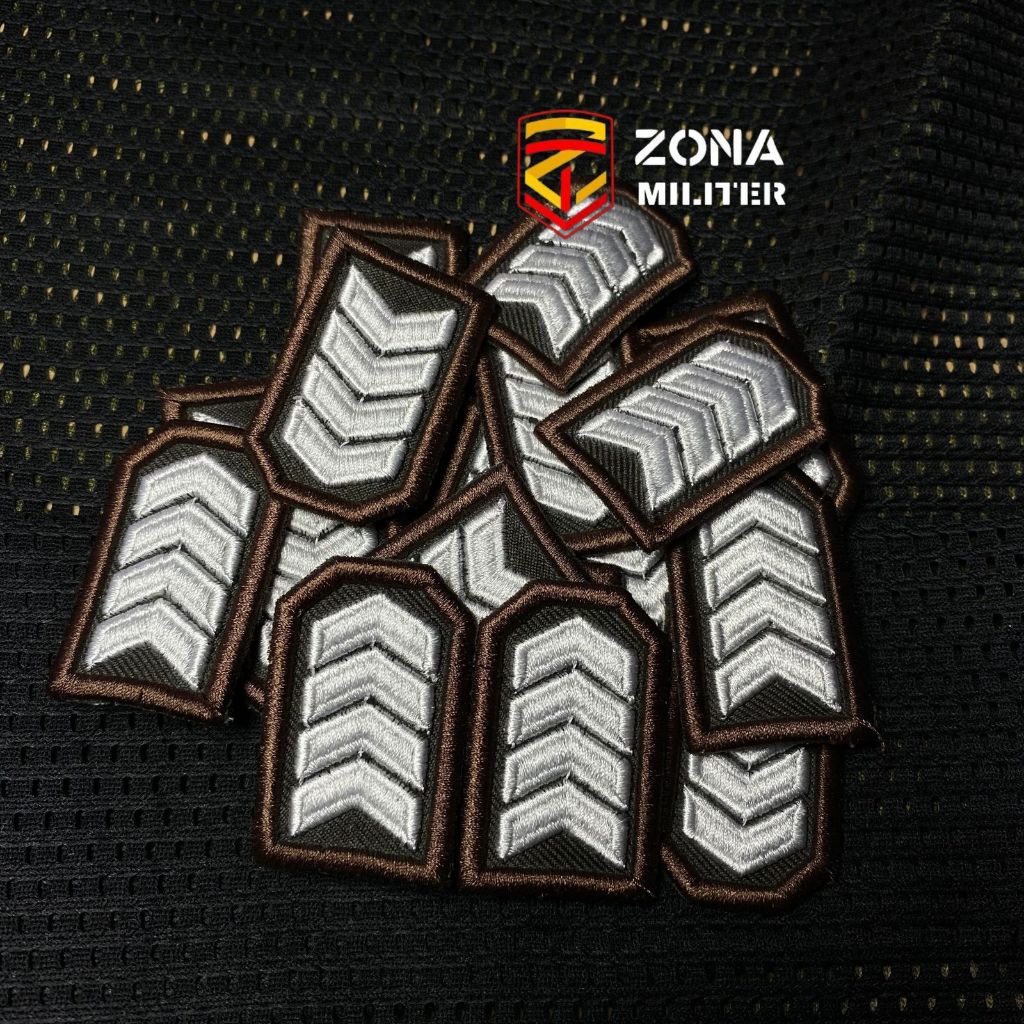 BORDIR PANGKAT PDL BRIPKA COKLAT TIMBUL neww bisa cod