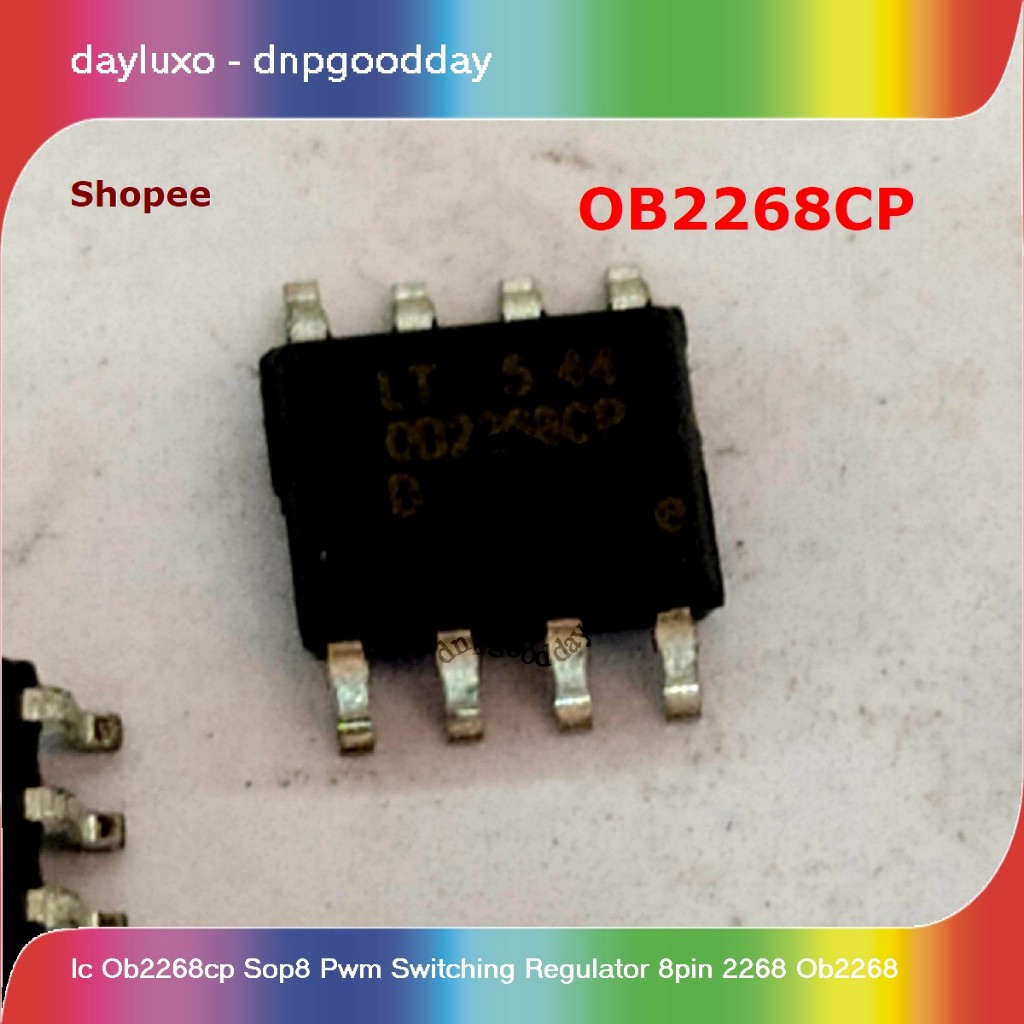 ic ob2268cp sop8 pwm switching regulator 8pin 2268 ob2268