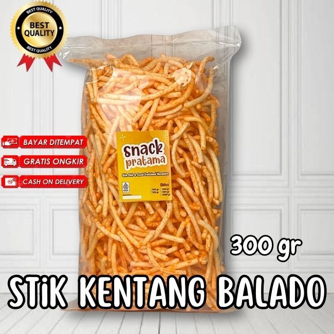 

Stick Kentang Balado 300 Gram Stick Kentang Khas Magelang