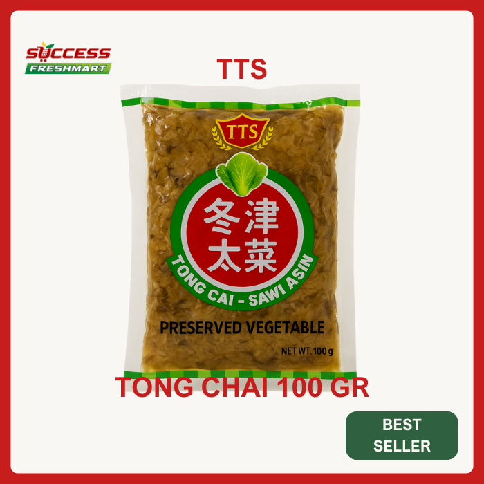 

TTS Sawi Asin tong Cai 100Gr