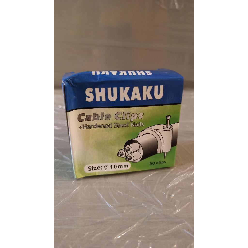 SHUKAKU Klem Kabel Paku Beton 10mm