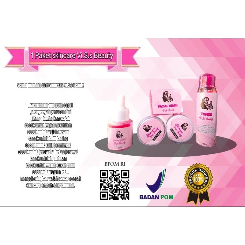 1Paket Skincare Vi.Ss Beauty